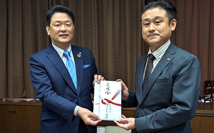 七尾市へお届け