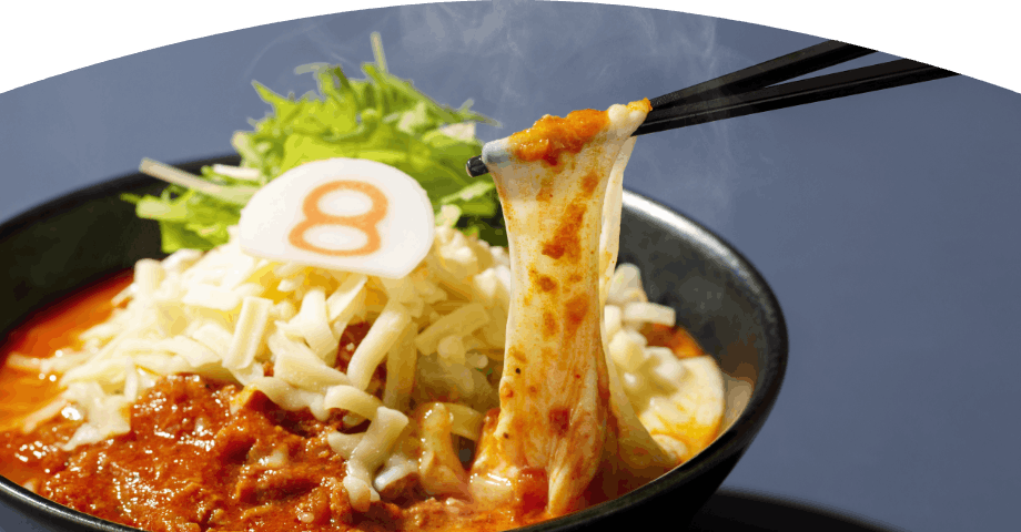 チーズまみれ野菜トマトらーめん