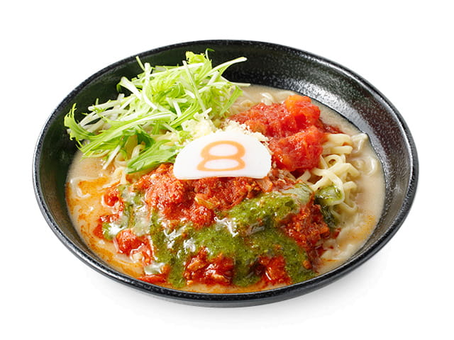 バジルトマト唐麺