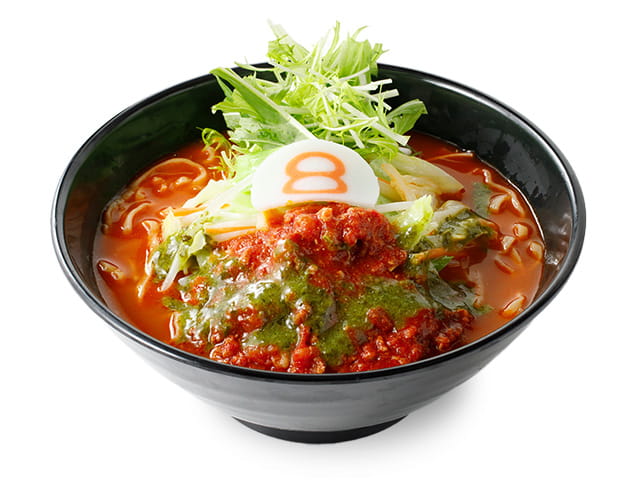 野菜バジルトマトらーめん